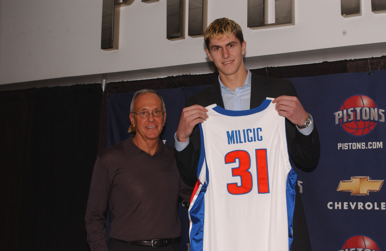 Darko Miličić Detroit Pistons